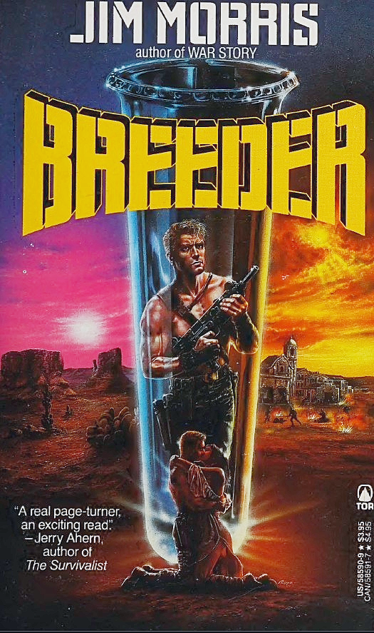 PaprbackWarrior's tweet image. New Review: Is this wild 1988 paperback sci-fi, action-adventure, post-apocalypse, or plain 'ole everyday sleaze? I've got the complete review of this memorable novel  today at paperbackwarrior.com/2026/04/breede… #books #booktok #bookstagram