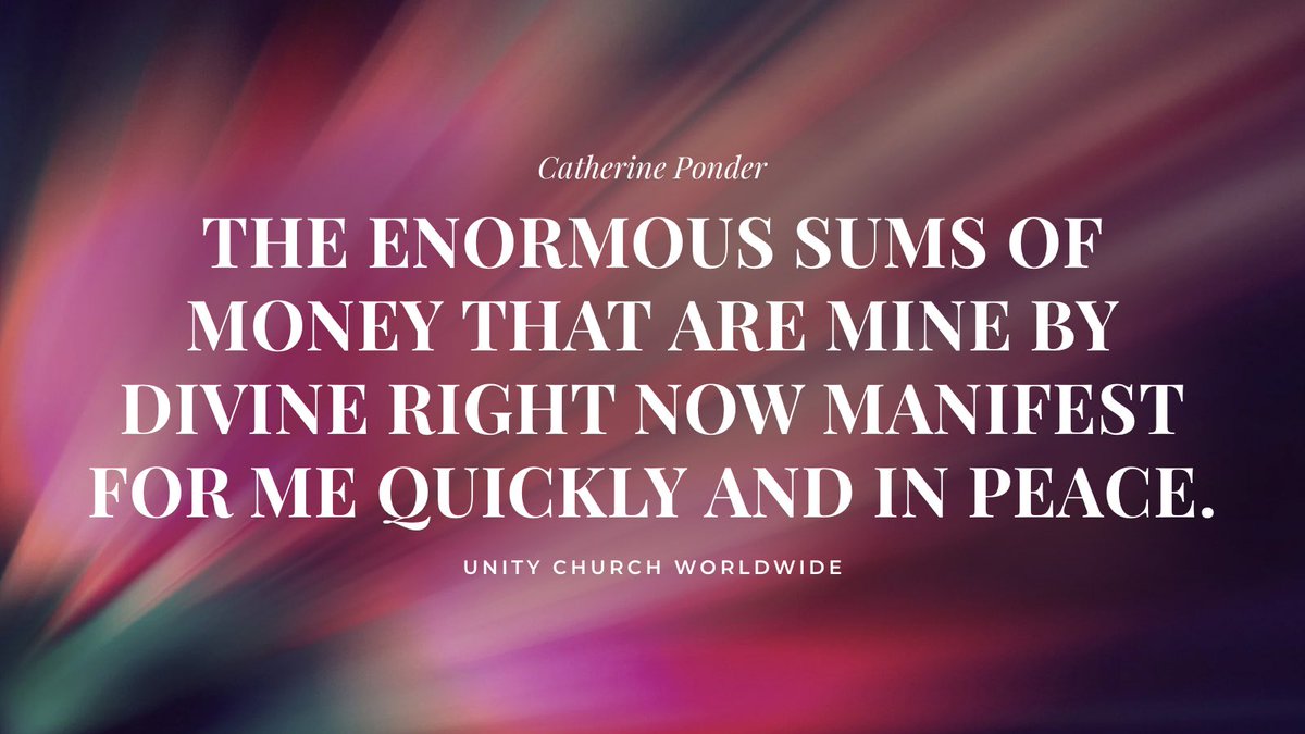 Dr. Catherine Ponder tweet media