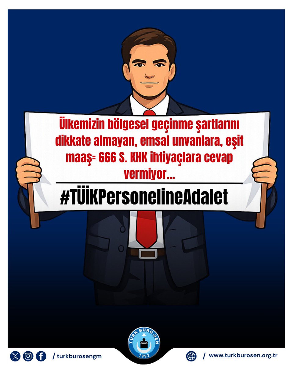 TurkesGuney's tweet photo. #TÜİKPersonelineAdalet https://t.co/USY3zcG4UW