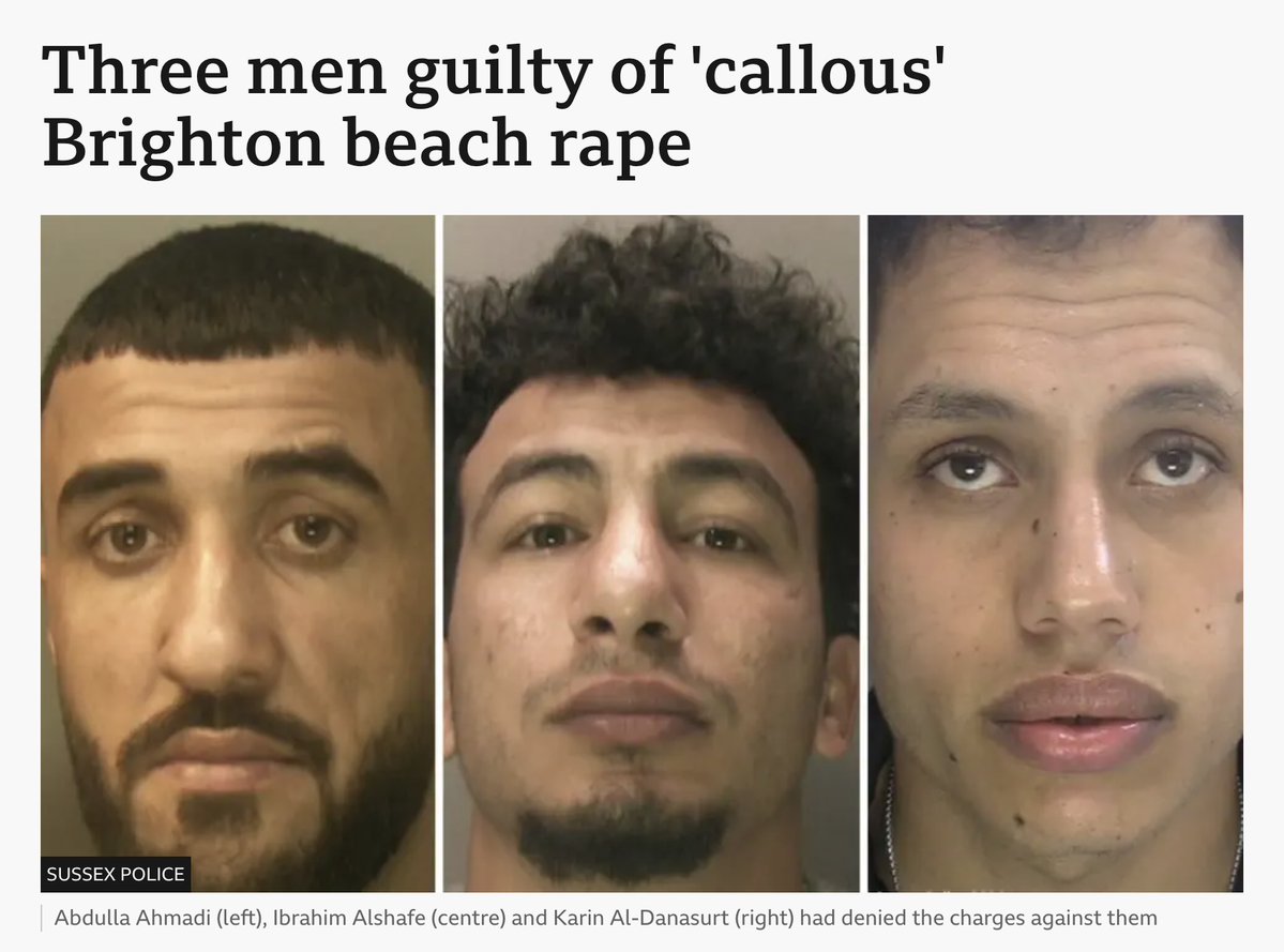 These vermin are not three bad apples. They’re the norm. They’re all like this. Their disgusting culture is so utterly devoid of basic humanity they deserve to be classified as a subspecies. Every single one of them is a serious threat to women and children. They all have to go.