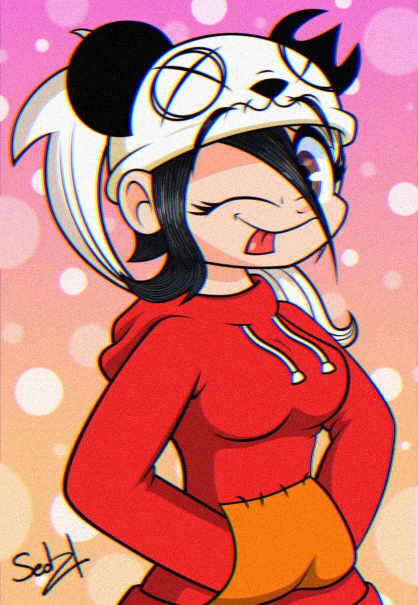 SED2116's tweet photo. Our lovable panda girl, Sedriana ;) https://t.co/FvxZN6eamr