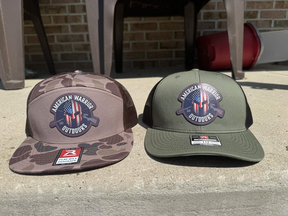 JerseyStreams's tweet photo. New American Warrior Outdoors Hats just dropped. 

Support a great cause and rock some badass merch. 

Grabs yours now.  

https://t.co/08lPDavHC3 https://t.co/mmcztsK1sr
