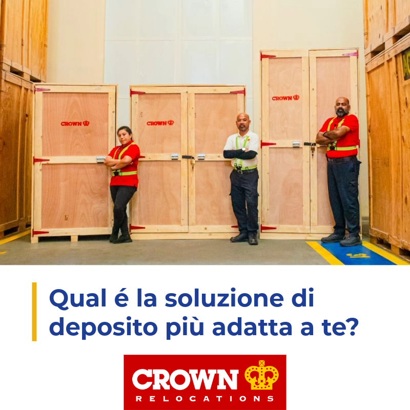 Qual è la soluzione di storage più adatta a te? 📦

Quando i piani cambiano, avere la giusta soluzione di deposito ti permette di fermarti senza perdere slancio.

✔️ Deposito a scatole: ideale per piccoli volumi o beni essenziali
✔️ Deposito parziale o completo: perfetto per