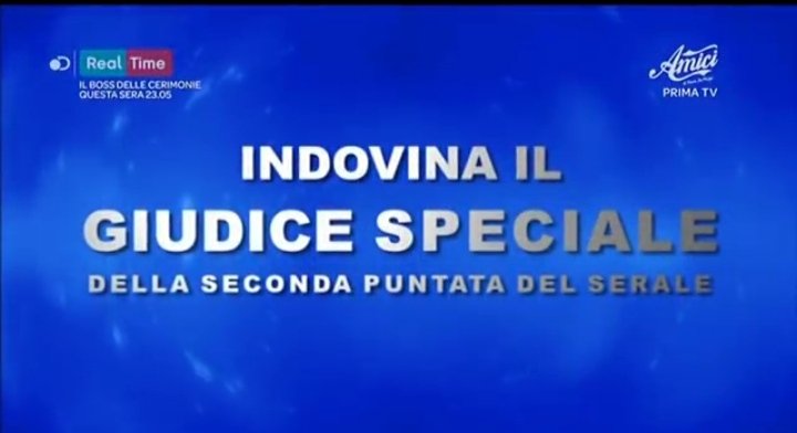 quando il serale era bello e divertente da guardare 

#amici25