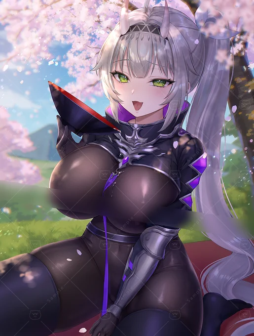 Skebで星熊童子コスなりむち描かせて頂きました リクエストありがとうございました! #Skeb