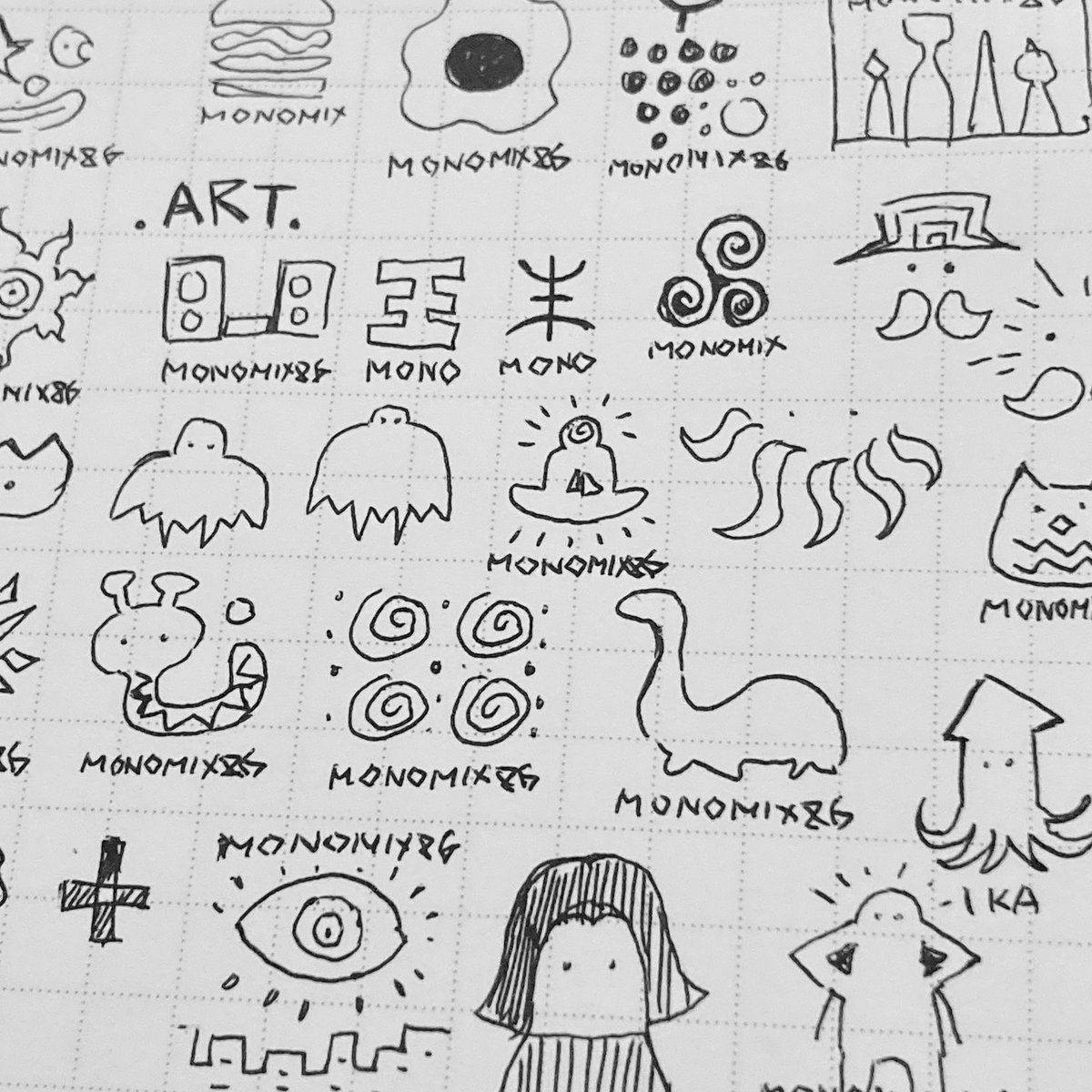 最近のラフです