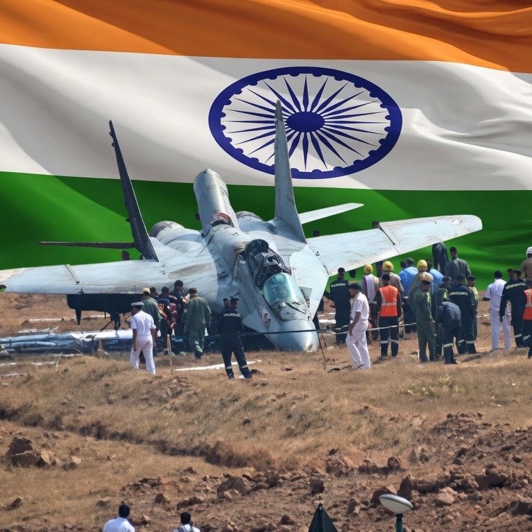 ZardSi's tweet image. 🚨🇮🇳 BREAKING

Indian Air Force has become the worst air force in the world, having lost more than 300 aircraft over the past 10 years.

India also holds the record for losing 20+ jets in a single year in 2025.