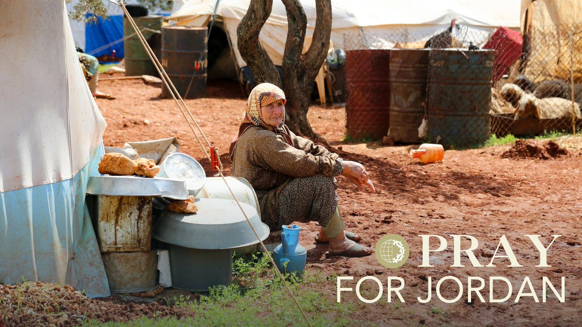 VOMC's tweet image. Jordan: Pray for Syrian refugees who have come to faith in Christ, but now risk forcible returns to Syria. 

#Jordan #Syria #Refugee #PersecutedChurch #Christian #Pray #VoiceoftheMartyrsCanada
