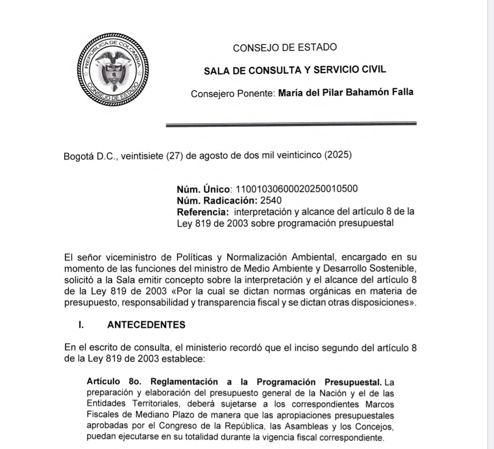 roap12's tweet photo. El Consejo de Estado aclara las reglas para que la planeación no termine en un caos jurídico cuando pasa anualidad/¿Cuándo se entiende legalmente que un proceso está "en trámite"?/ Principio de anualidad presupuestal
https://t.co/X8SFuYbkvw https://t.co/kopc2gMaeN