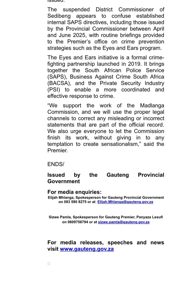 Panyaza Lesufi tweet media