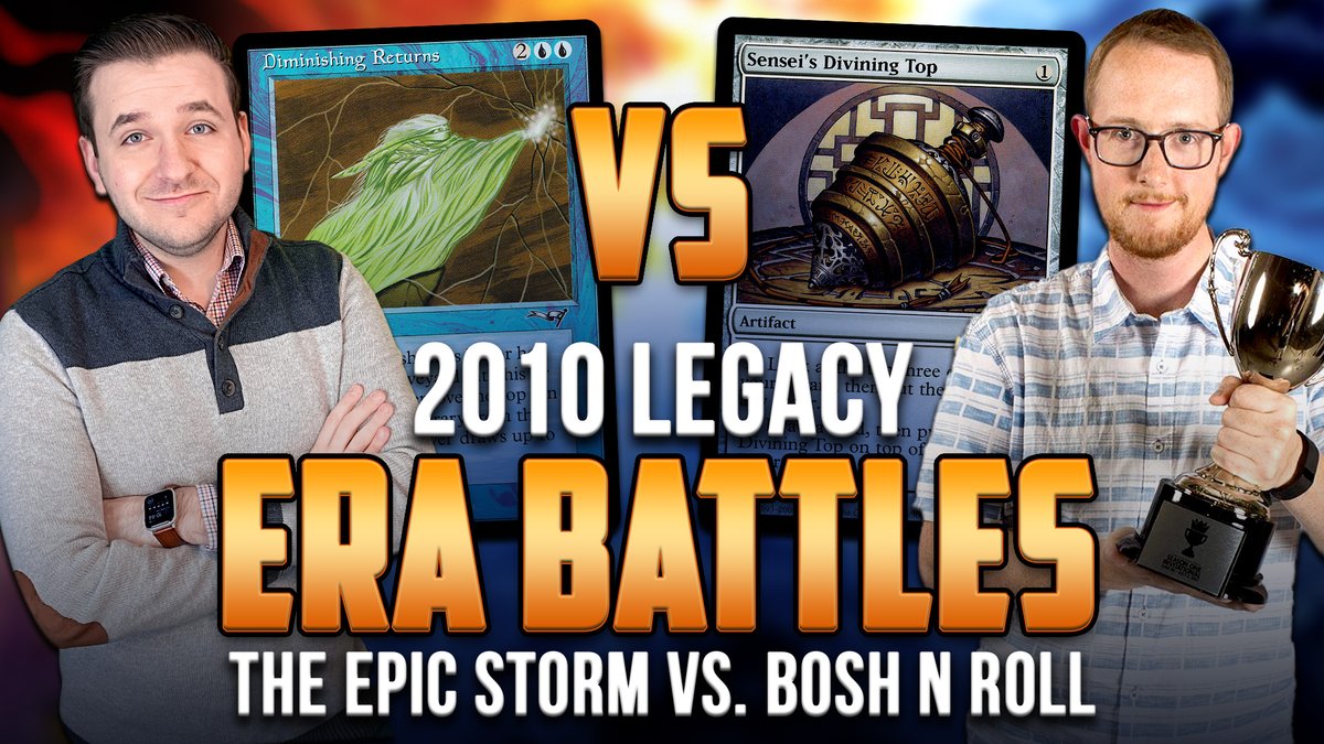 Bryant_Cook's tweet photo. Do you like EARLY Legacy? THIS ONE IS FOR YOU!
I battle @BoshNRoll with decks from 2010. 
https://t.co/VukXiavdrh #MTGLegacy https://t.co/kYCdC4mVnp