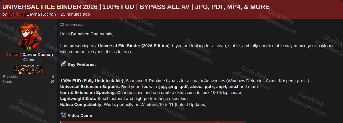 Dark Web Informer tweet media