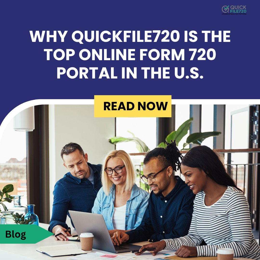 Quickfile_720's tweet photo. Q1 filings are already OPEN! Stay ahead of deadlines and file your Form 720 with ease. Read our blog: https://t.co/t8Qo1fjod5 and file smarter today.

#form720 #taxfiling #IRS #quickfile720 https://t.co/lG1hhGmixY