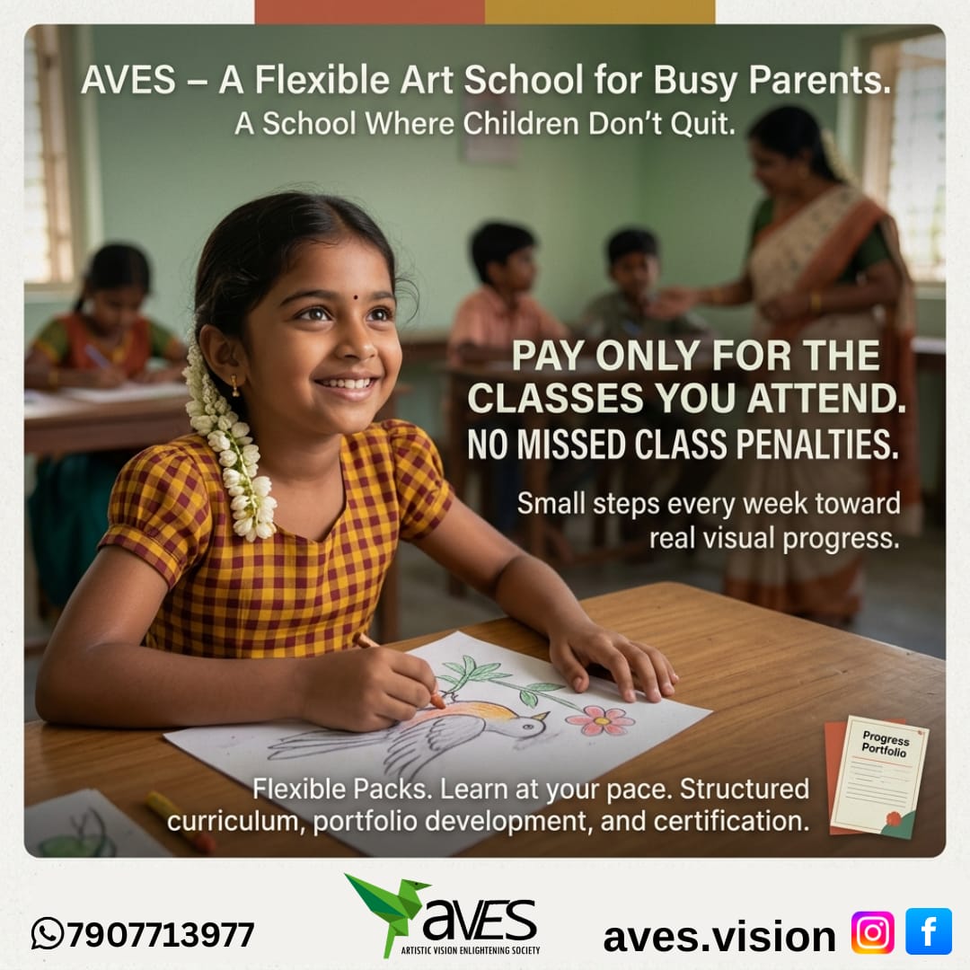 avesvision's tweet photo. A flexible art school designed for busy parents and happy kids.  Watch them grow step by step with consistent practice, creative confidence, and real progress every week.

#AVES #ArtClasses #FlexibleLearning #CreativeGrowth  #KidsActivities #WeeklyProgress #HappyLearning https://t.co/mppTuOFXYF