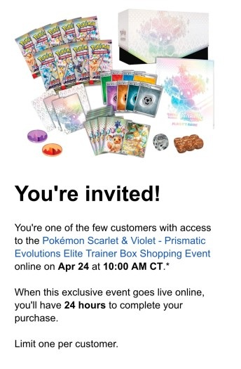 Pokemon TCG Restocks & News tweet media