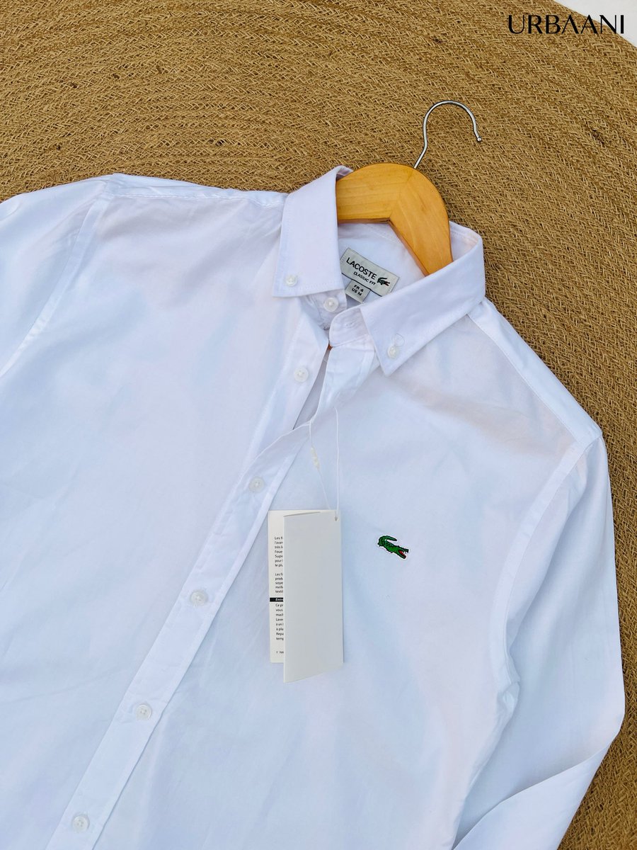 UrbaaniWear's tweet image. New Arrival
Urbaani Classic Full Sleeve Shirt – Solid White

Details:
– Unisex
– Full sleeve
– Premium material

📩 Inbox for order
For more info:
📞 01940-401959

#urbaani 
#Shirt