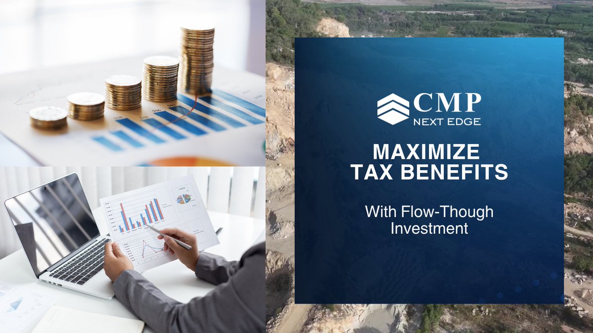 NextEdgeCapital's tweet image. Canadian investors: maximize your tax benefits with the CMP Next Edge 2026 Critical and Precious Metals Short Duration Flow-Through LP. Save on taxes while supporting innovation and sustainability. Speak to your advisor today!
 #NextEdgeCapital #Investments #CMP #TaxDeduction