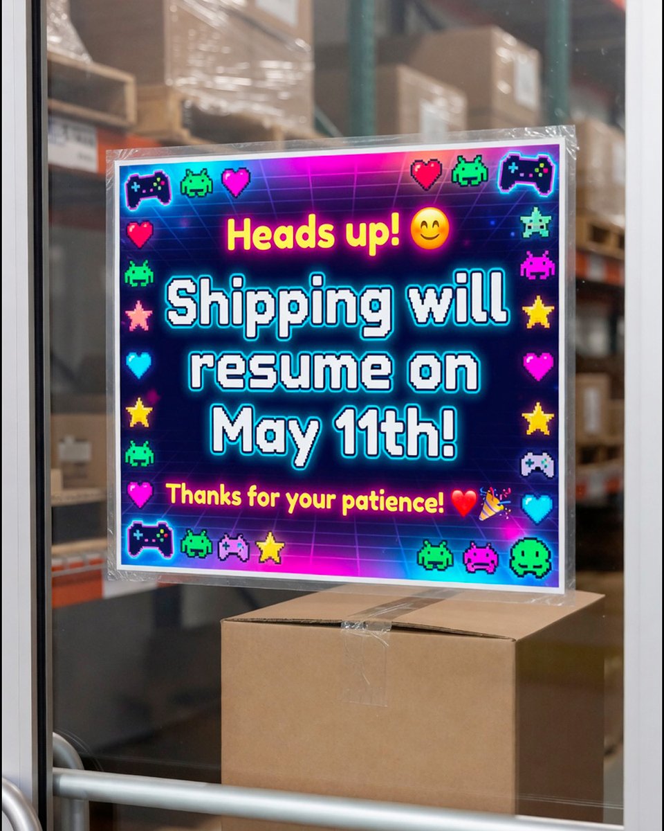 Book4Games's tweet photo. 📢 We're closed for the upcoming 2 weeks (vacations + inventory). Orders placed during that time will be shipped starting May 11th in chronological order.

🟢 Customer service remains OPEN.

Thank you 🙏 https://t.co/2reKtOfC2V
