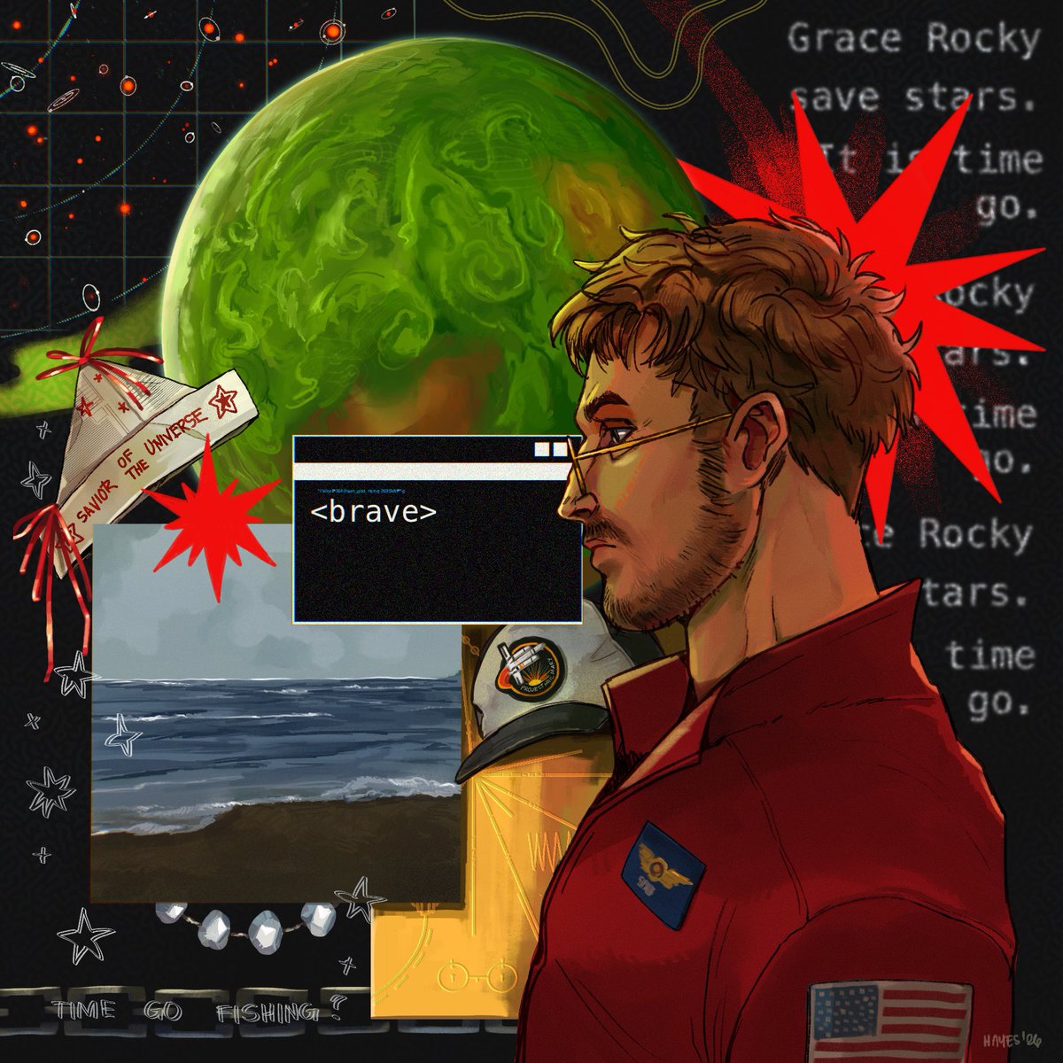 HAYES! 🚀🎣 tweet media