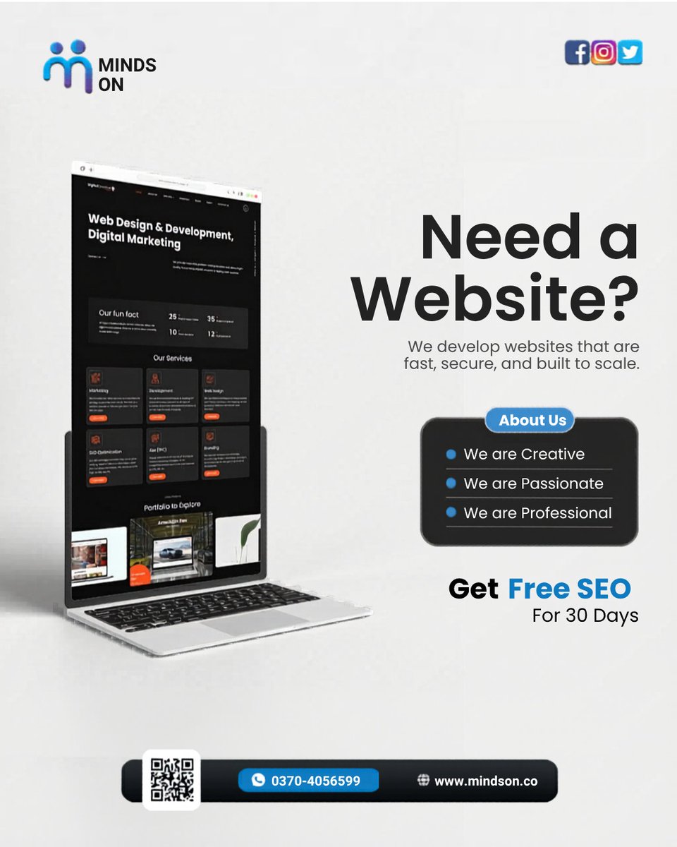 mindson_'s tweet image. Need a website?

We build fast, secure, and scalable websites designed to grow with your business.

Let’s turn your ideas into a powerful digital presence.
𝐖𝐞𝐛𝐬𝐢𝐭𝐞 𝐋𝐢𝐧𝐤: mindson.co
𝐂𝐨𝐧𝐭𝐚𝐜𝐭 𝐔𝐬: Info@mindson.co
#mindson #MarketingExperts