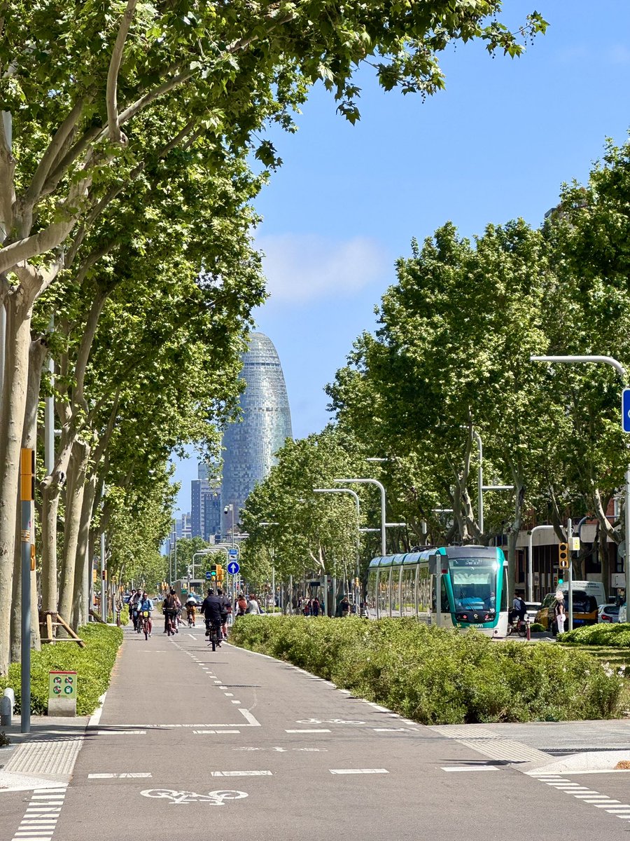 El modelo de ciudad al que deberíamos optar, una ciudad con más espacio para peatones, bicicletas y transporte público, en detrimento del vehículo privado