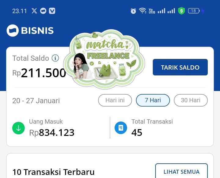 open freelance tweet media