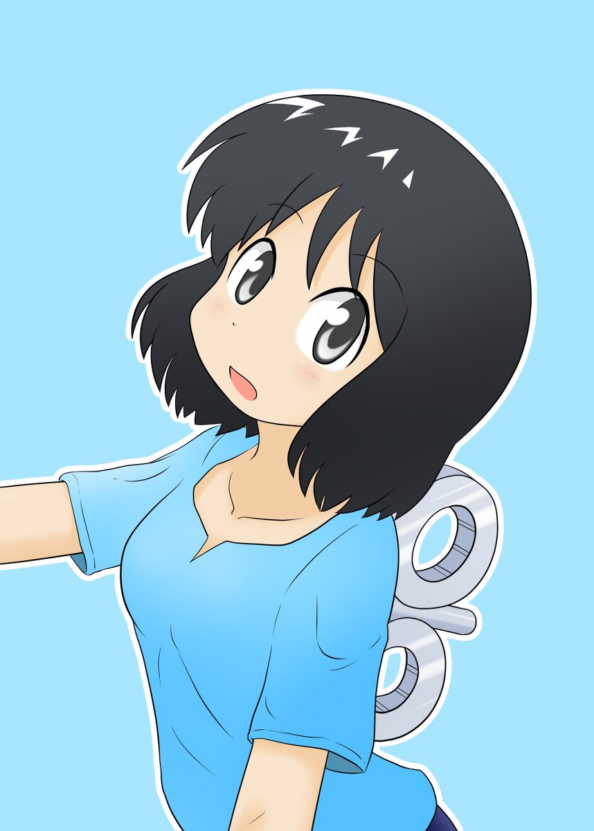 東雲なの 「#みんなのハイアングル見せてくれ #Nichijou」|もりなかはじめのイラスト