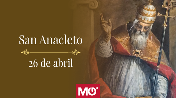 misionerosmg's tweet photo. 👼🏻#SantoralDiario #Abril26 | En el #Santoral de hoy recordamos a san Cleto
📚Lee el #Evangelio en: https://t.co/IKZr7fVz1M
🙏Dona: https://t.co/pLhsizElpc
🟢https://t.co/1S9OGRtM7Z #MisionerosDeGuadalupe #ComparteLaFe #Santoral https://t.co/FhXnhh1B4U