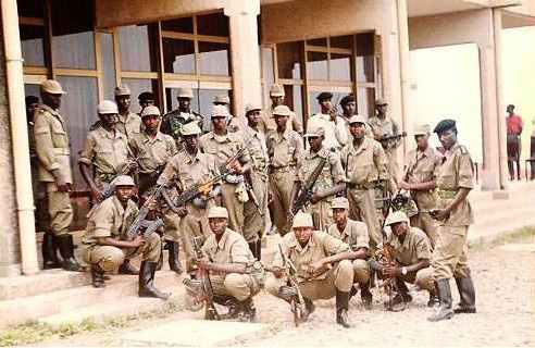 patriotjuniorr's tweet photo. RPA OPERATIONAL UPDATE — KIGALI FRONT (APRIL 24, 1994): 

On April 24, intense combat continued across Kigali as the Genocide against the Tutsi was actively being carried out, with RPA forces engaged in both military operations and efforts to protect civilians.

1. Genocide Against the Tutsi — Churches Targeted: 

• Interahamwe militias entered St. Paul and Sainte Famille, targeting Tutsi civilians who had sought refuge. These attacks were part of the ongoing Genocide against the Tutsi, where even places of sanctuary were systematically violated.

2. Amahoro Stadium — Attack Repelled: 

• Interahamwe elements attempted to enter Amahoro Stadium, where civilians were sheltering but they were repelled by RPA Alpha CMF, led by Lt. Col. Ceasar KAYIZARI (Retired Lieutenant General) - APR/OP0028. 

3. Kigali Axis — Sustained Combat Operations: 

Heavy fighting continued across key sectors:

• 101st CMF conducted shelling operations against Camp KAMI Barracks from Gikomero Hills, FAR Military Police, under Maj. BEMS Joël Bararwerekana, maintained resistance within Camp KAMI and additional engagements persisted in areas such as Ndera.

4. Eastern Axis — Advance Toward Kabuga: 

RPA 7th Mobile Force continued its advance from the eastern front, approaching Kabuga.

• Movement along the Rwamagana–Kabuga axis increased pressure on FAR positions east of Kigali, This advance supported ongoing operations within the city by tightening the multi-axis approach toward Kigali.

-Operational Insight

April 24 reflects:

• The active execution of the Genocide against the Tutsi, Continued RPA efforts to disrupt attacks and protect civilians where possible and sustained combat against a well-armed FAR force across Kigali.

Core Perspective: 

As the Genocide against the Tutsi continued, RPA forces remained engaged, fighting to break enemy positions while intervening to stop genocidal killings and protect those under threat.

To be Continued…

✍🏾: @patriotjuniorr