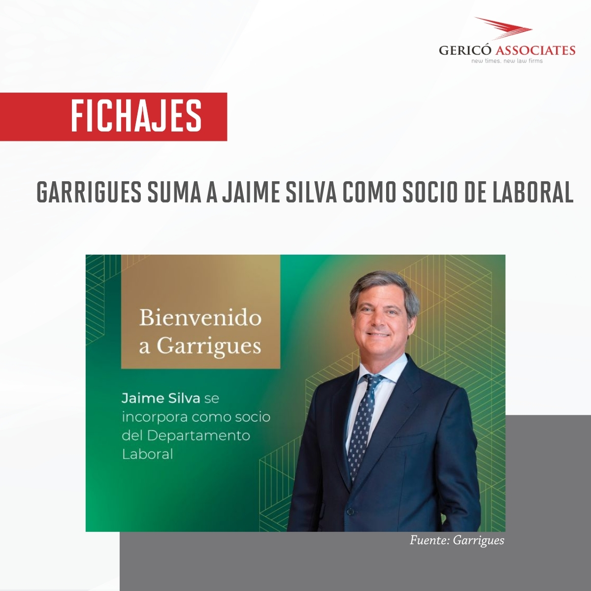 Gericó Associates tweet media