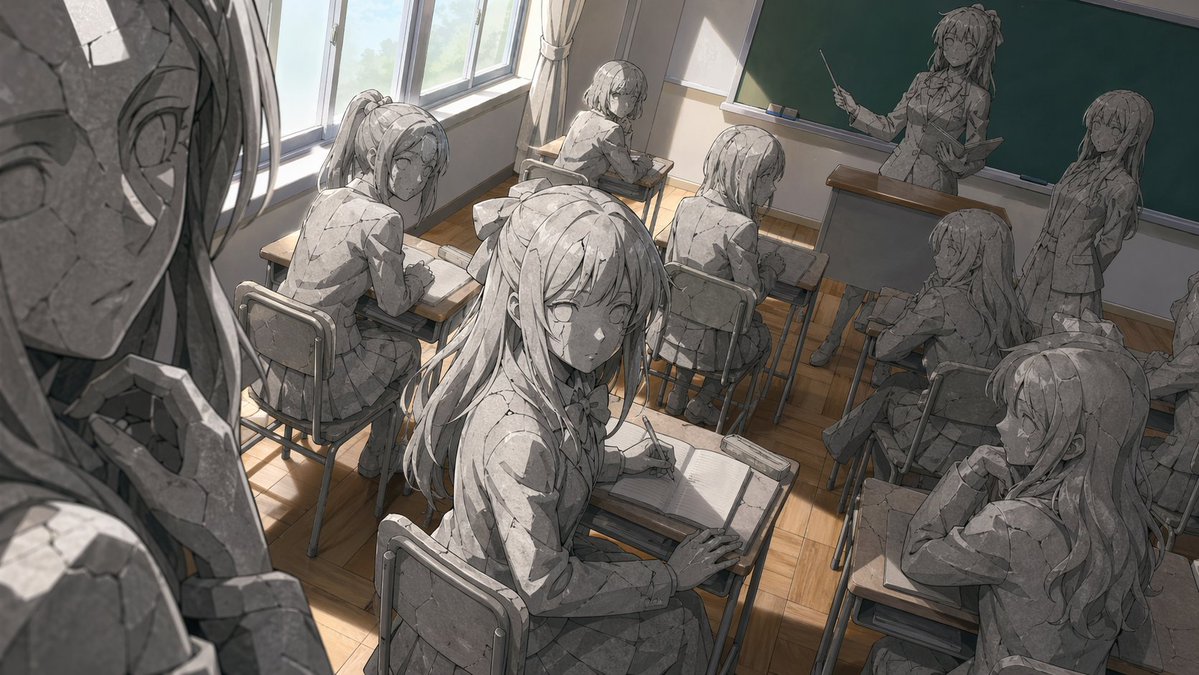 ゲーム作りより石化画像生成に邁進してました・・・