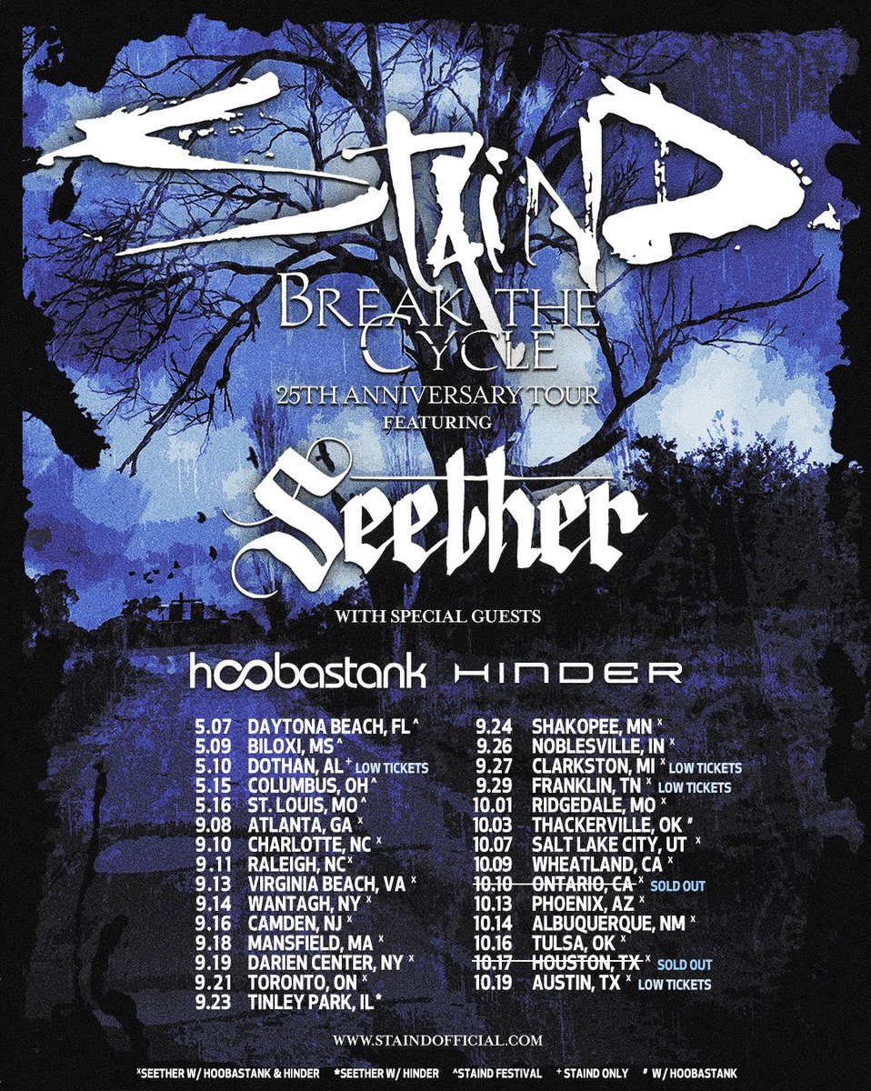 Staind tweet media