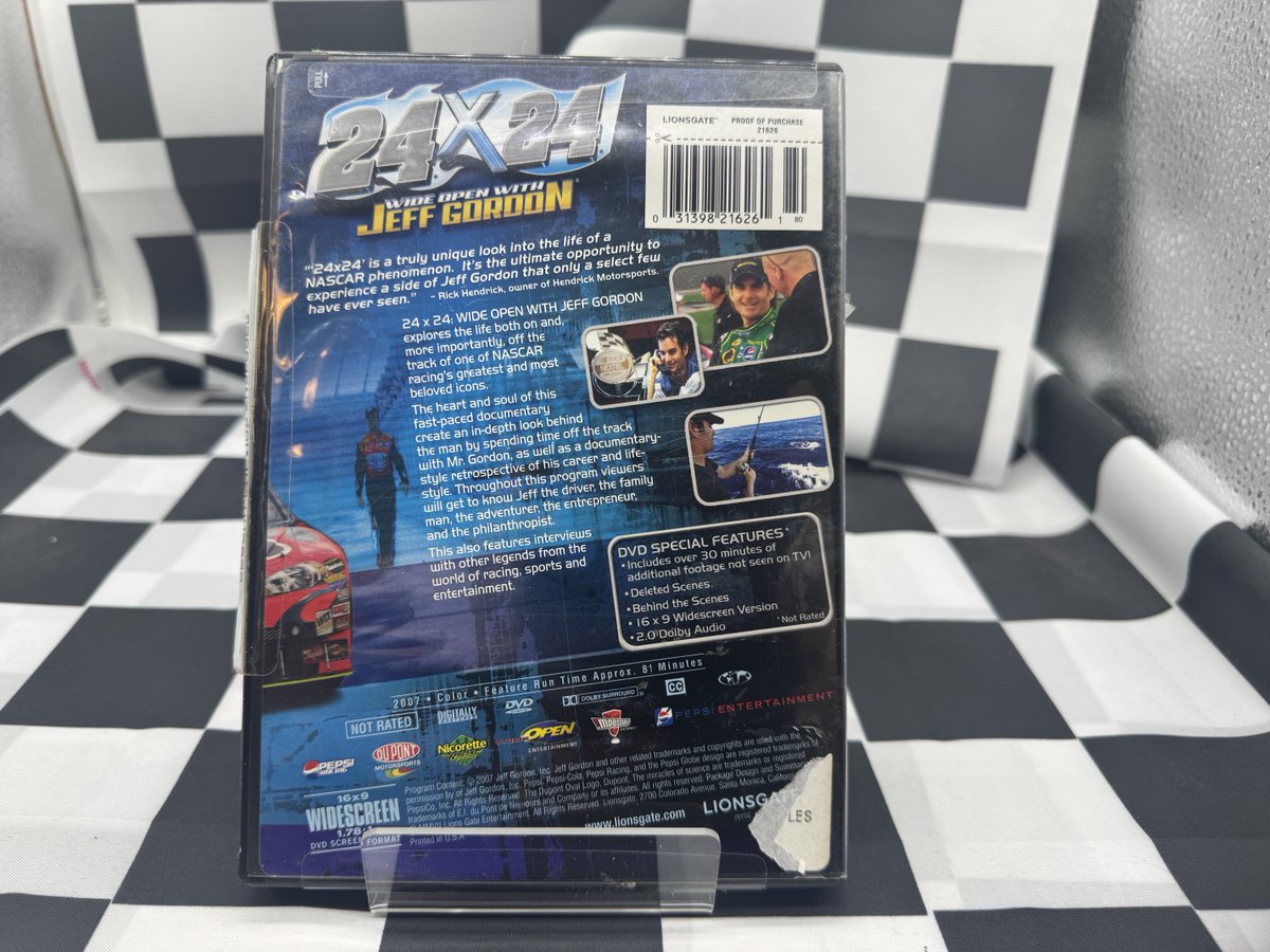 WilliamJGraham's tweet image. Check out 24x24: Wide Open with Jeff Gordon (DVD, 2007) ebay.us/m/EcJDtX #eBay via @eBay