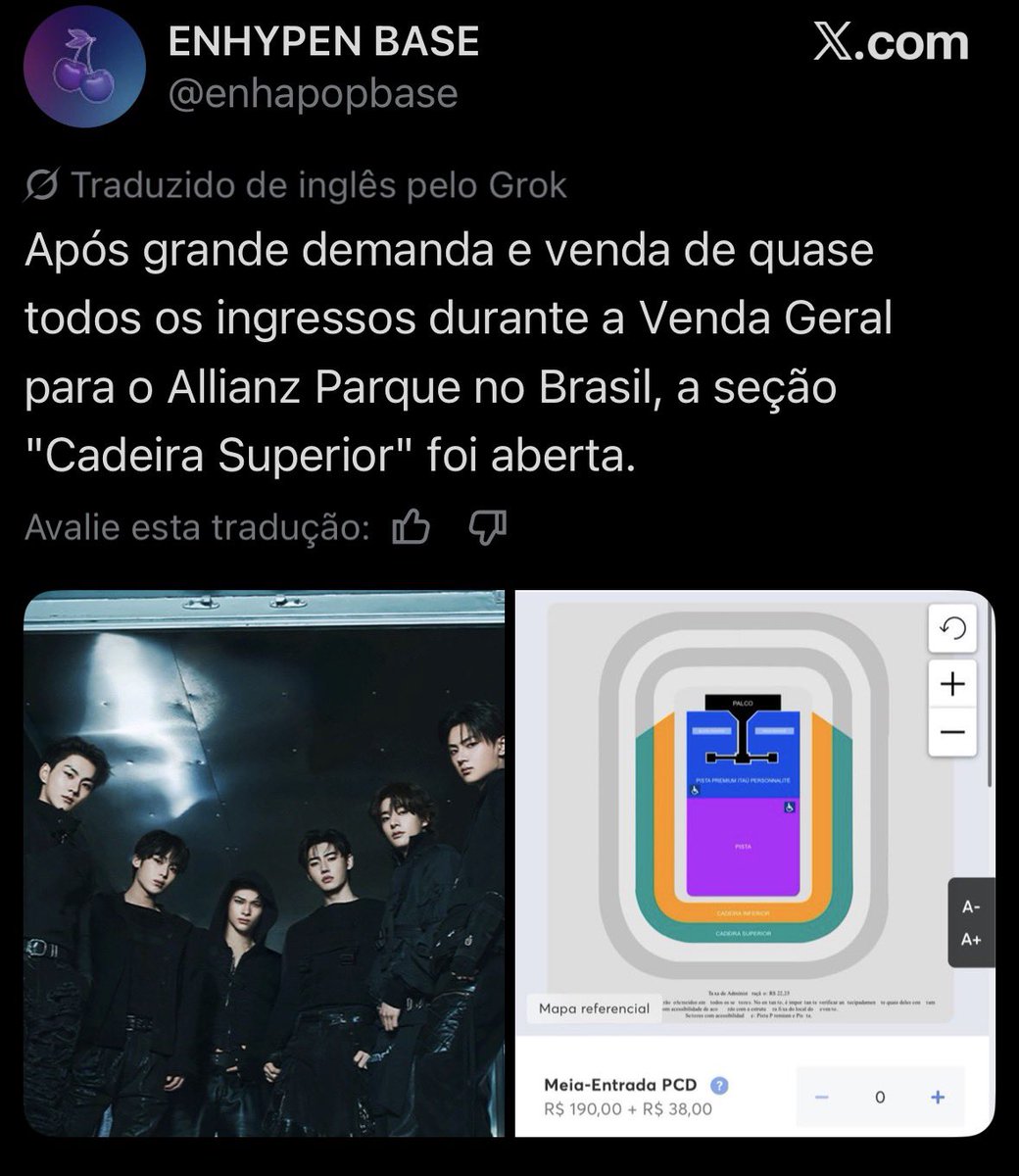 babilonia spears VAI VER O BTS & ENHYPEN tweet media