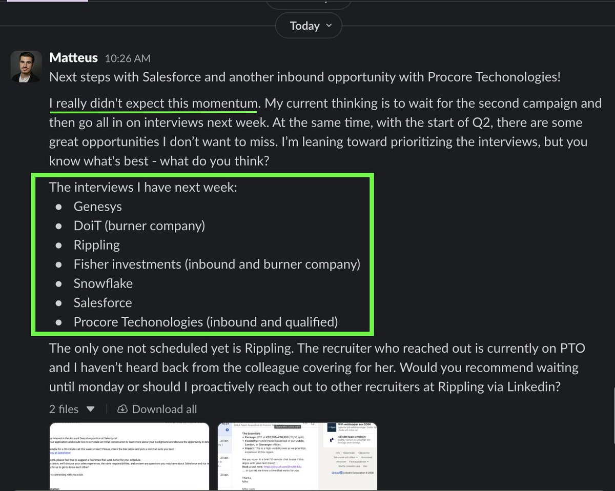 BowTiedCocoon | Enterprise Sales Hiring tweet media