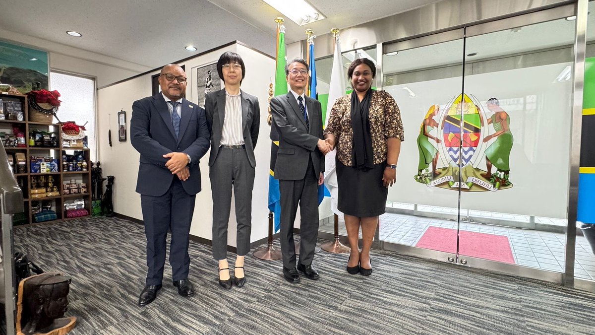 UbaloziJapan's tweet photo. DIPLOMATIC ENGAGEMENT ON JAPAN’S CANDIDATURE TO THE UN HUMAN RIGHTS COMMITTEE (2026–2030)

The Embassy welcomed a delegation from the Ministry of Foreign Affairs of Japan; and shared information regarding Japan’s candidate, Prof. Teraya Koji, who is seeking re-election to the United Nations Human Rights Committee (CCPR) for the 2026–2030 term. 

The Embassy received the request and has taken it forward for consideration in line with established procedures. The election is scheduled to take place in New York, United States of America, in June 2026. Representing the Embassy was Ms. Edna Dioniz Chuku, Counsellor of Economic Affairs, and Mr. Hosea Chikolongo, Political and Cultural Attaché.