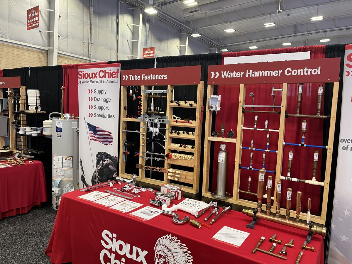 siouxchief's tweet photo. It's showtime! Join us at the @LockeSupplyCo  Show at the Bennett Center in Oklahoma City, OK. Rex Baer, Doug Kalberer Pat Cooper &amp; Cori Miller have the Super Sioux Chief booth ready for you. Thanks to our partners Locke Supply and our reps NSC Marketing for this opportunity. https://t.co/Ola6cbL8lA
