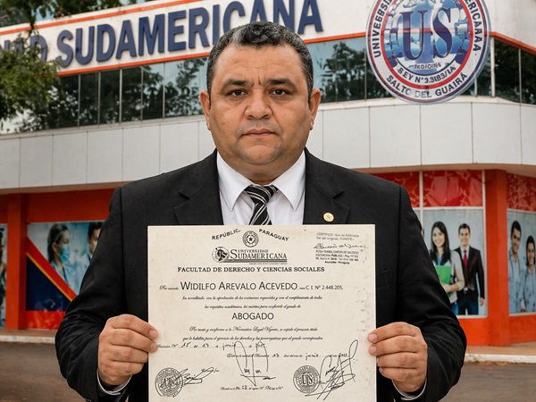 🔴 Widilfo Arévalo Acevedo, relator de la Corte, en lista de abogados de la Universidad Sudamericana que se recibieron en 3 años. 

🤑 Gana más de G. 26 millones como director en el JEM.
rdn.com.py/2026/04/24/rel…