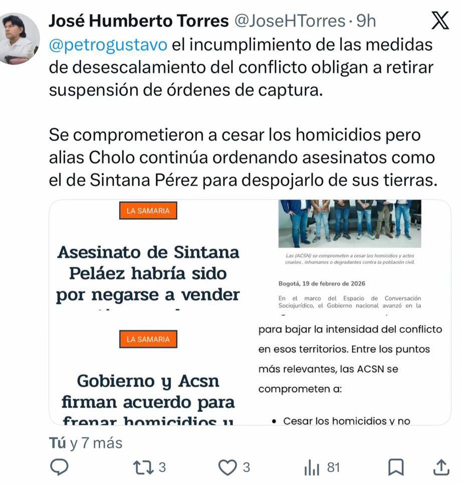 Autodefensas Conquistadores de la sierra nevada tweet media
