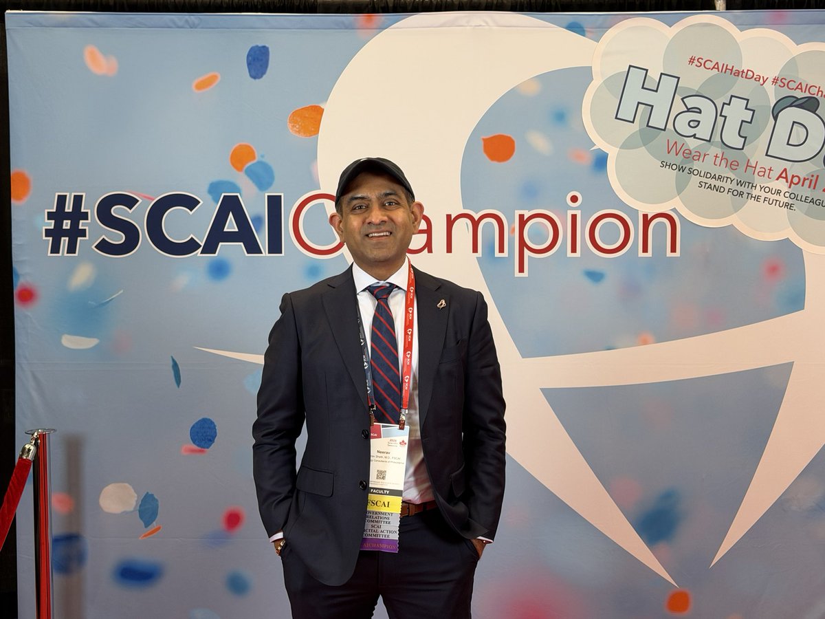 NeeravShethMD's tweet photo. SCAI conference in Montreal!  #SCAI2026 #SCAIHatDay https://t.co/48piEaoL8M