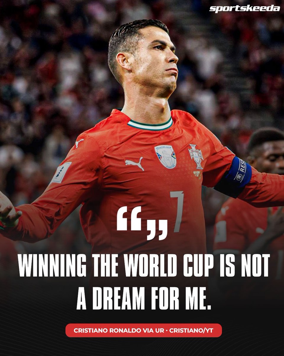 DezziYoh's tweet photo. @CristianoXtra_ 🔴🔵🔴🔵🔴🔵🔴🔵🔴

Although, according to him, that isn't his dream  😅😅🤣🤣🤡🤡 https://t.co/rXp75V7qdr