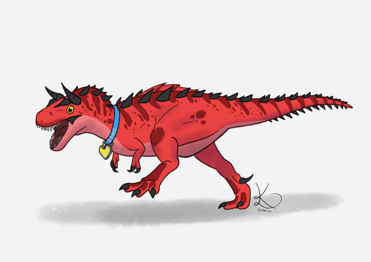 Lena_Kpg's tweet photo. Getting hyped about Devil Dinosaur coming to Marvel Rivals! perfect time to finally get back into drawing again, so i drew the creature. 
#devildinosaur #marvelrivals #dinosaur #paleo https://t.co/y4logvS7Uu