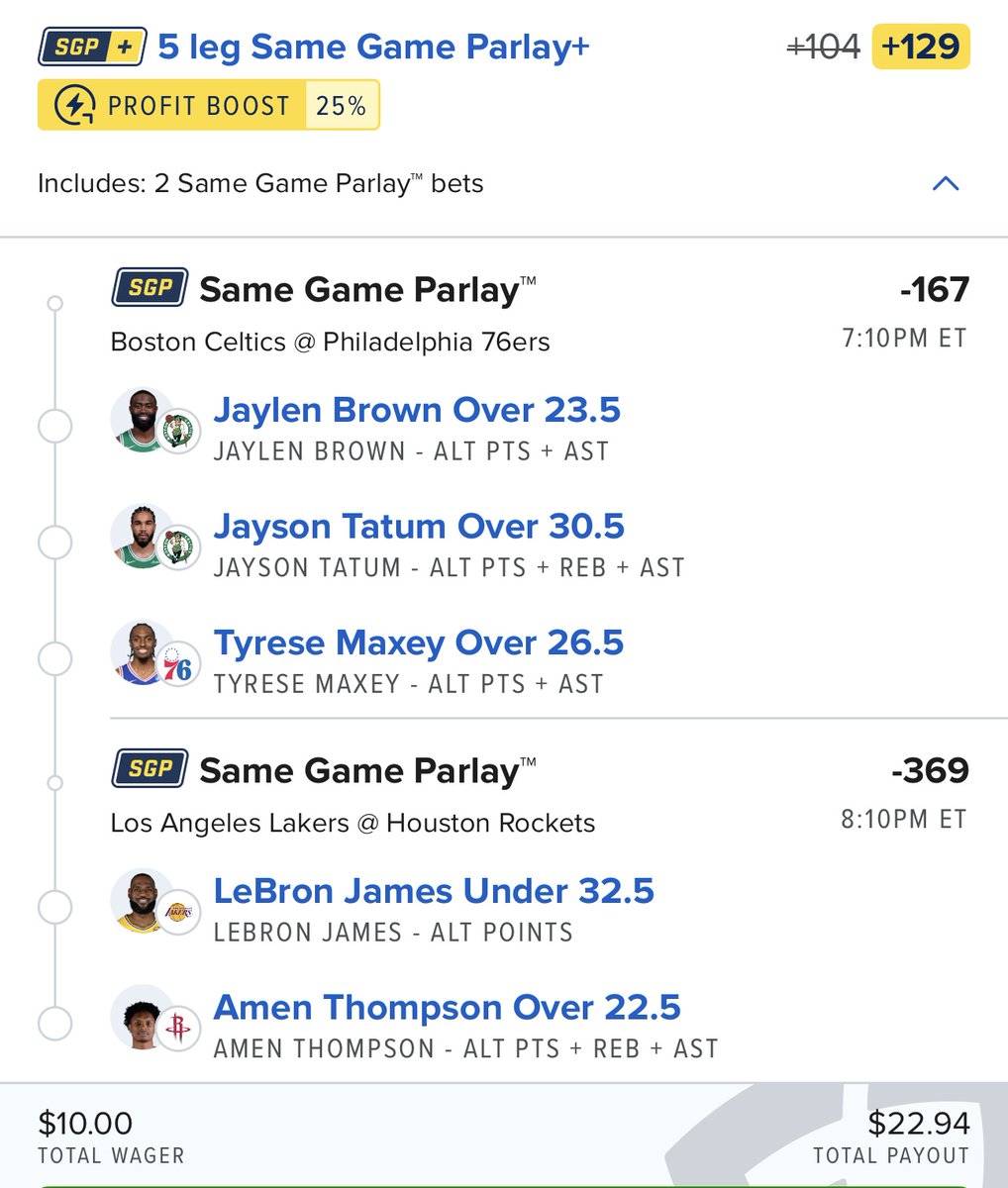 Calling Our Shot tweet media