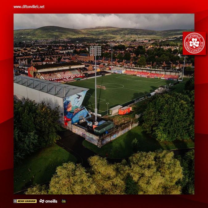 Cliftonville FC tweet media