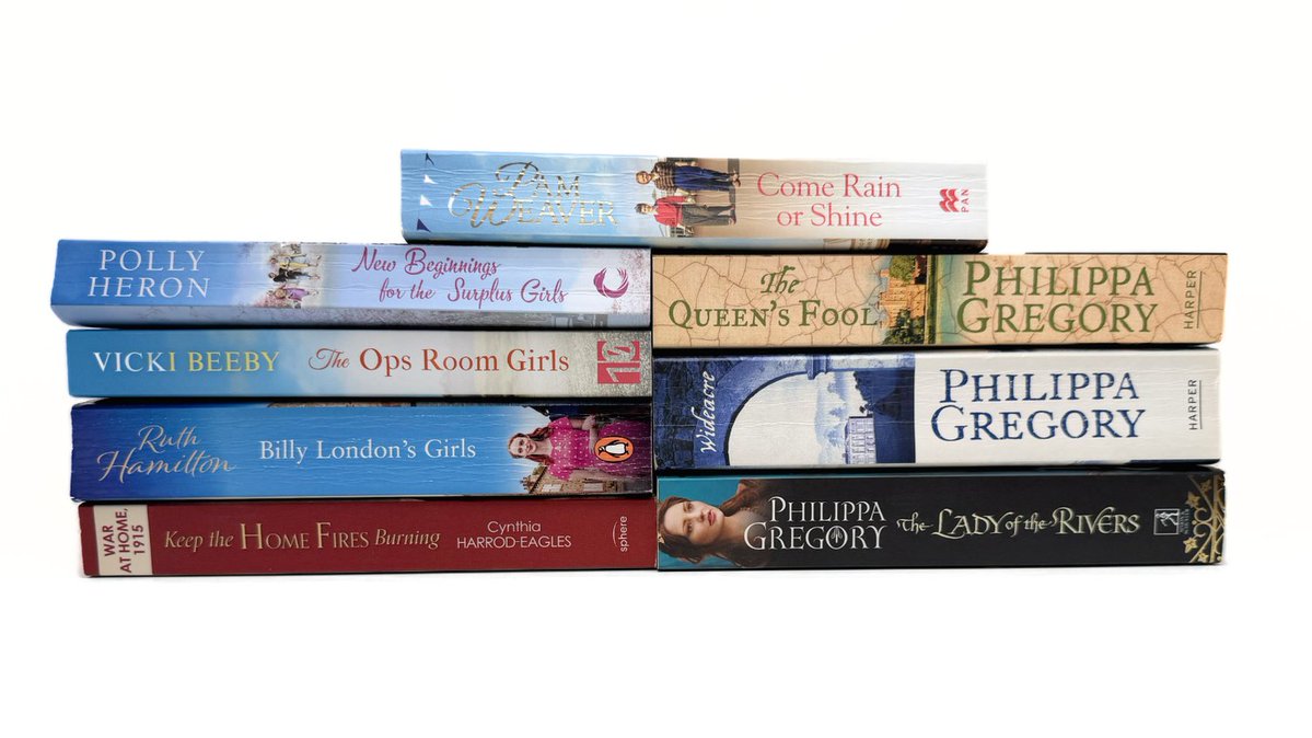 strangebooksUK's tweet image. Three Philippa Gregorys, Cynthia Harrod-Eagles, Vicki Beeby, Polly Heron and Ruth Hamilton in today's Friday stack. A brilliant end to the week for historical fiction fans. All personally photographed at strangebooks.co.uk #strangebooks #secondhandbooks #newarrivals