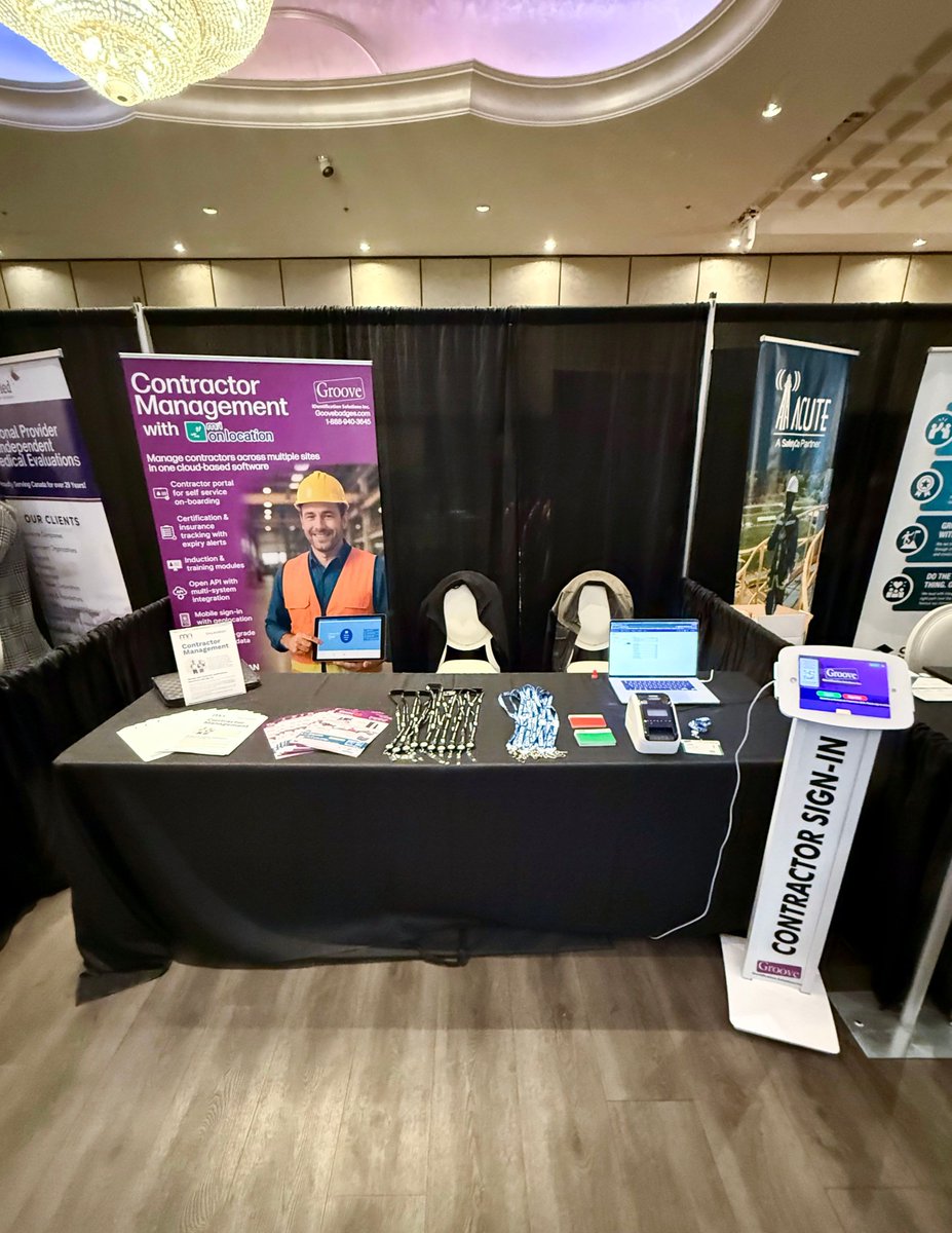 We were at Partners in Prevention Mississauga 2026! 🙌 Proud to showcase MRI OnLocation — contractor management software that keeps your workplace compliant when contractors come on site. Great conversations, great event. Let's connect! 💡 #PartnersInPrevention #WorkplaceSafety
