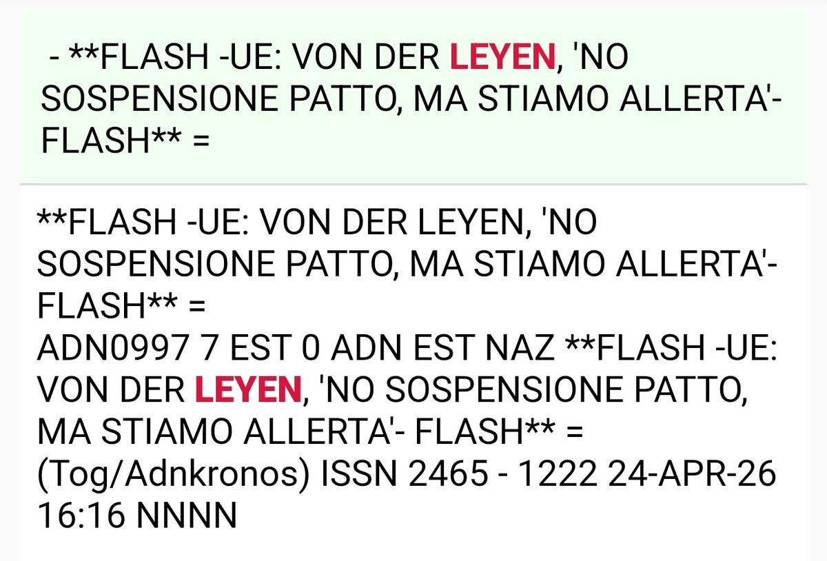 Ecco, dato che lei STA ALLERTA noi dobbiamo fare da soli. 
Spero vivamente che gli alleati si convincano definitivamente che 
1) costei è pericolosa
2) che qualcuno da questa situazione ci guadagna e non siamo noi
3) che gli aiuti all'impresa fallita non servono più.