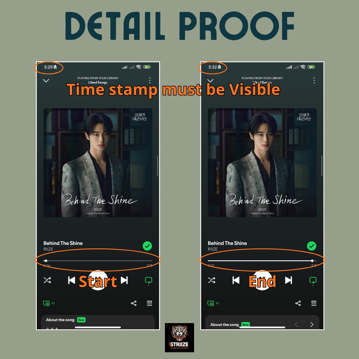 STRIIZE's tweet photo. 🚨 BATTLE HAS OFFICIALLY STARTED 🚨
BRIIZE, THIS IS YOUR MOMENT. GO GO GO!!! 🔥
The Spotify Streaming Battle is NOW LIVE.
No more waiting, it’s time to MOVE.
🔗 : https://t.co/bSKFJJoemF
📢 Upload your streaming proof NOW under the prepared hashtags!
Make sure EVERY proof you post includes one of these:
➤ #HyungLineXYourRIIZEbias
➤ #DongsaengLineXYourRIIZEbias
No hashtag = NO COUNT. Don’t mess this up.
This is where it gets REAL.
Stream hard. Drop your proofs. Push the numbers.
⚔️ Hyung Line vs Dongsaeng Line... WHO’S WINNING?
DON’T SLOW DOWN. DON’T STOP.
LET’S TAKE RIIZE TO THE TOP.
🏁 KEEP STREAMING. KEEP POSTING. KEEP FIGHTING. 🏁
#RIIZE #라이즈