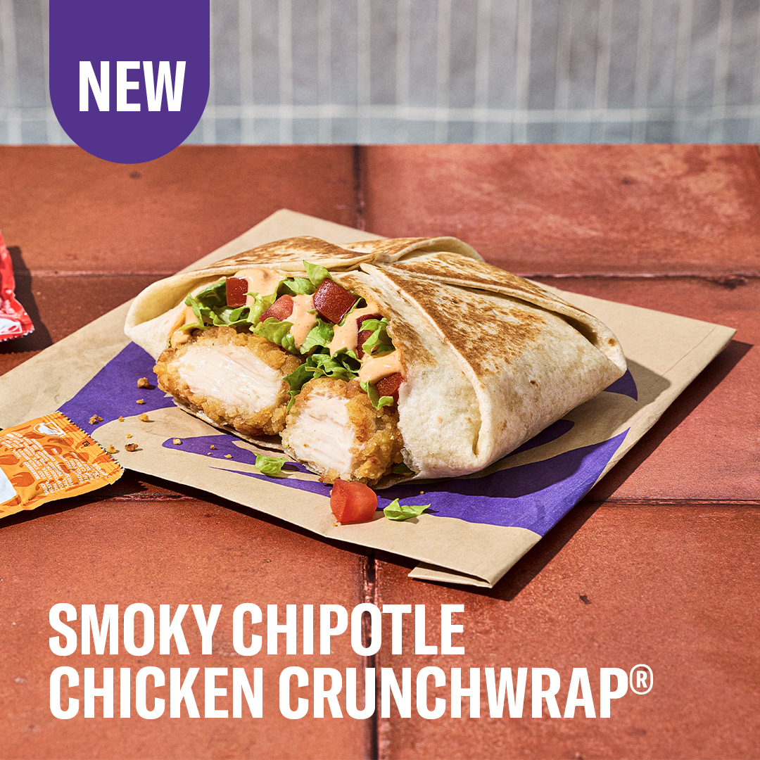 TheChimes's tweet photo. The flavour just got turned up a notch @tacobell... Make sure you pop in to check out their new menu, including some returning favourites to get excited about. https://t.co/LNEWS8TkWD