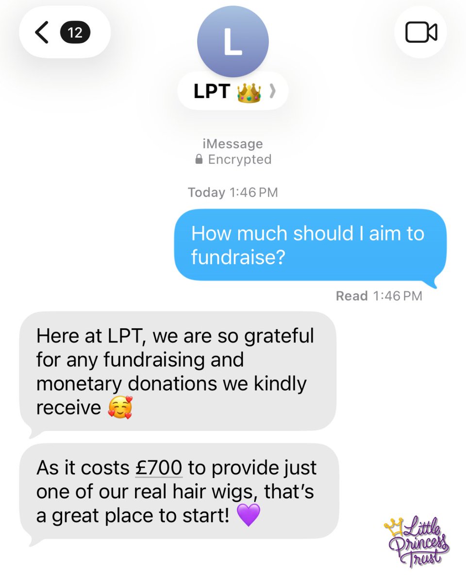Little Princess Trust tweet media